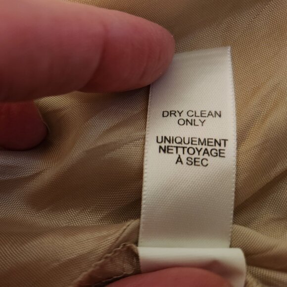 BANANA REPUBLIC WOMENS SKIRT SZ 2 GOLD TONE SILK  HALF CIRCLE - Picture 8 of 10